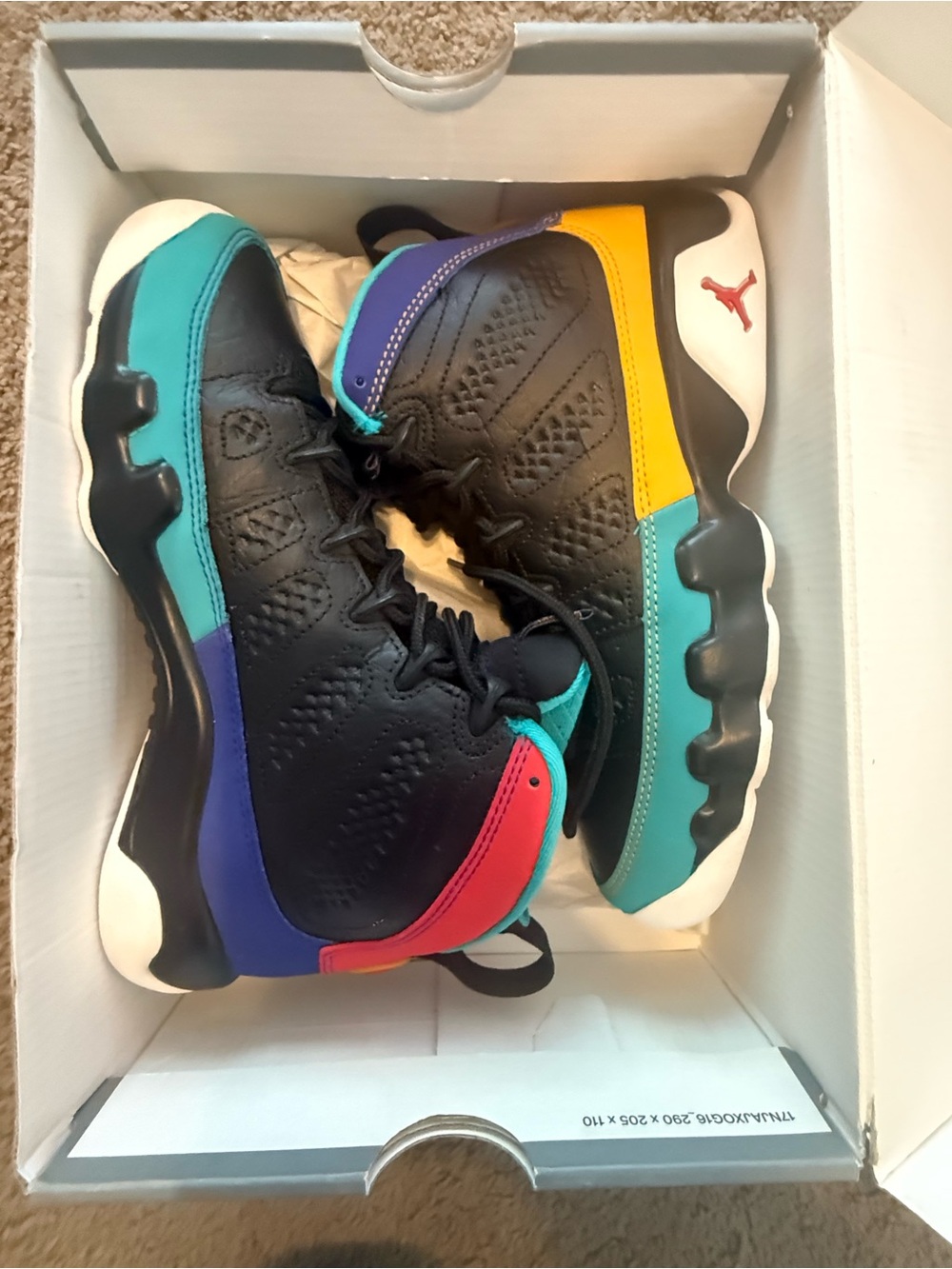 Jordan 9 Retro “Dream It, Do It” BRAND NEW 4.5Y/6W